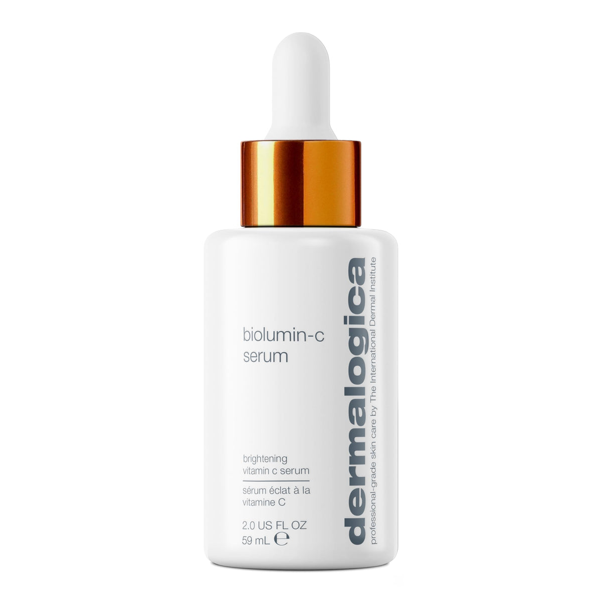 Dermalogica bottle front view showing clean packaging and product identity, suggests trusted quality