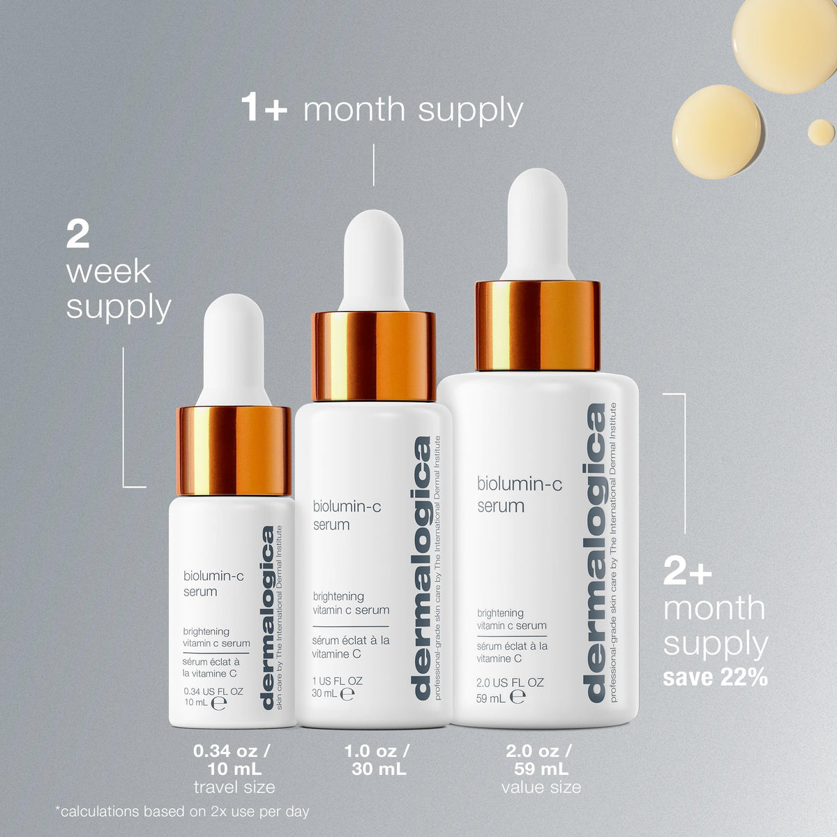 Applying Dermalogica serum to hand, demonstrates easy application and immediate hydration