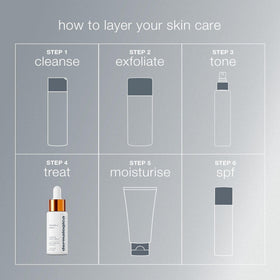Dermalogica product label and ingredient list, emphasizes active vitamin C and peptide blend