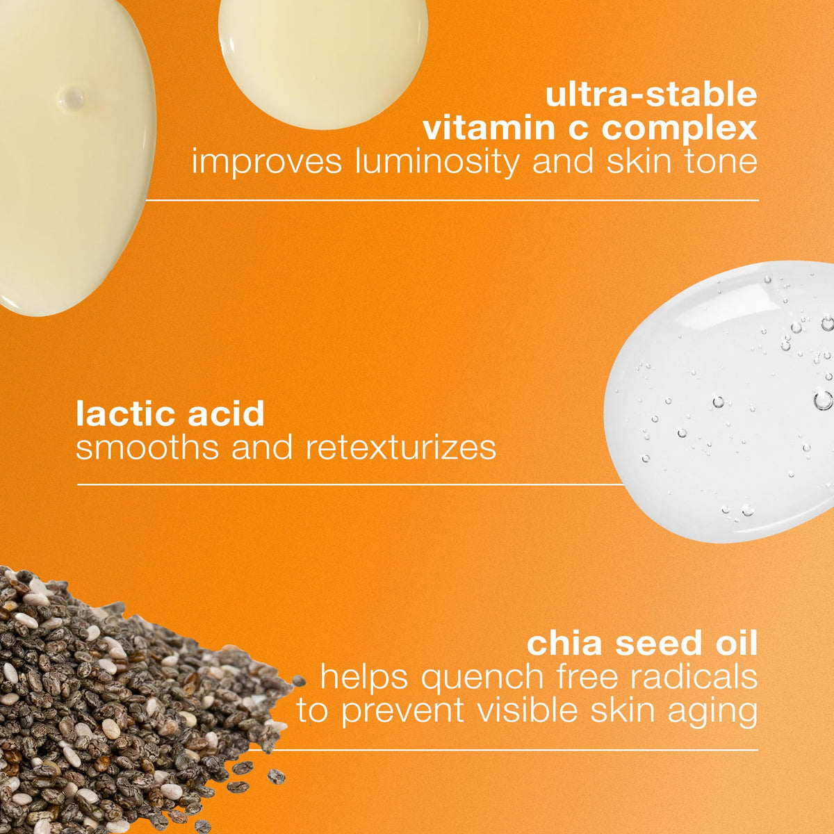 Dermalogica Biolumin-C Serum ingredients label showing key actives for brightness and calm