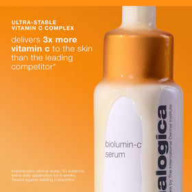 Dermalogica Biolumin-C Serum gel texture close-up highlighting lightweight absorption benefit