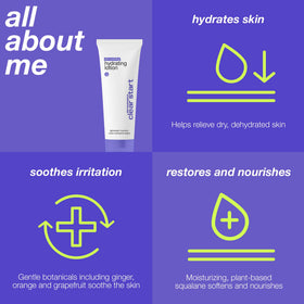 Dermalogica bottle next to common items to show size and travel-friendly benefit