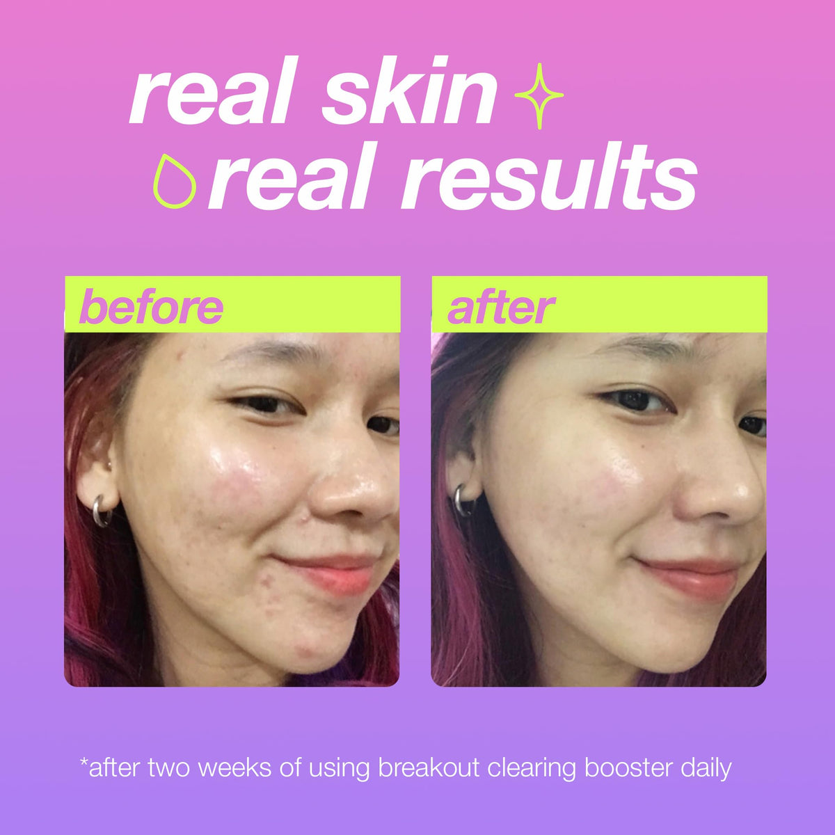 Dermalogica booster serum texture on hand demonstrating lightweight quick absorption