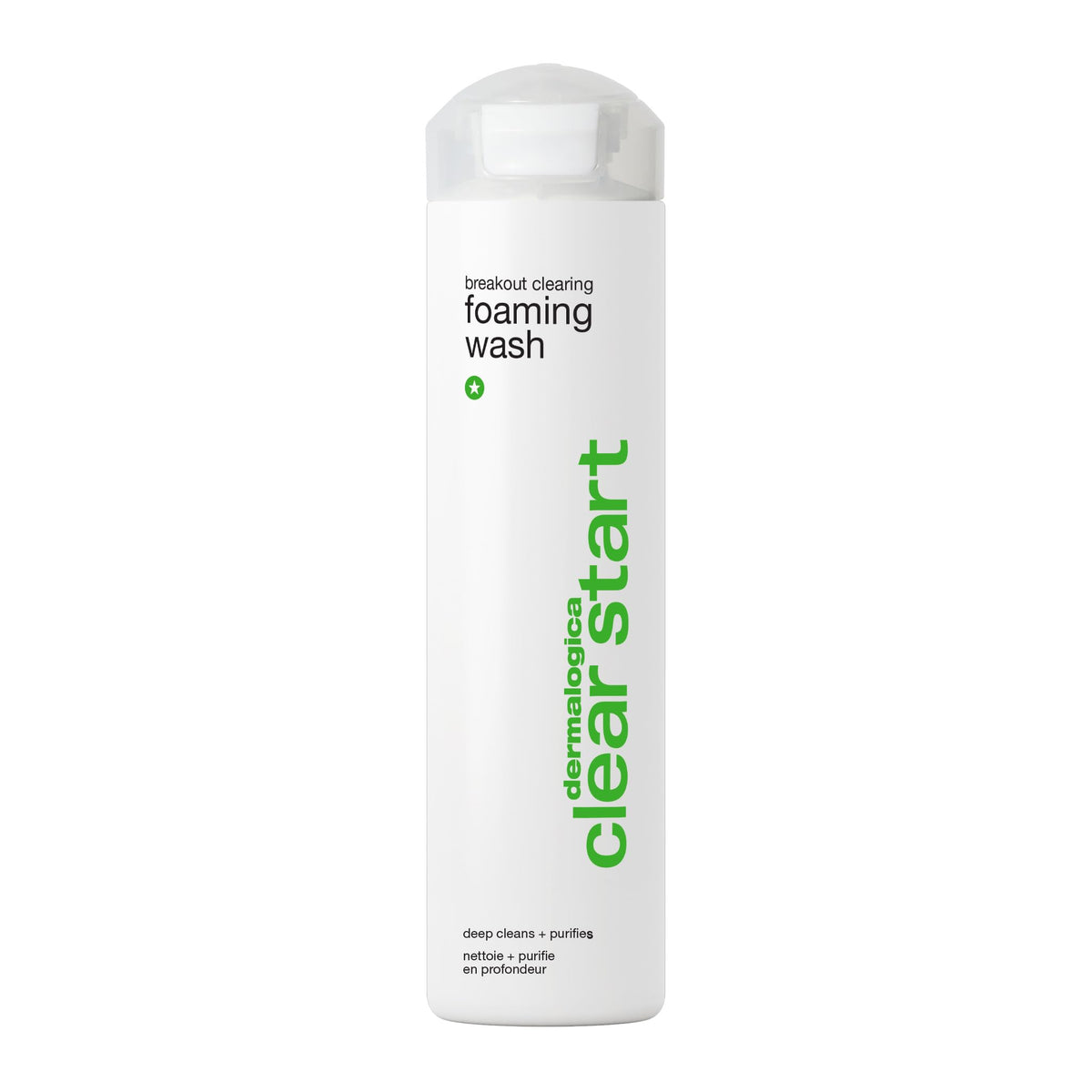 Dermalogica Clear Start front packaging showing product and volume benefits
