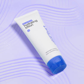 Dermalogica lotion texture on hand showing lightweight hydration and quick absorption