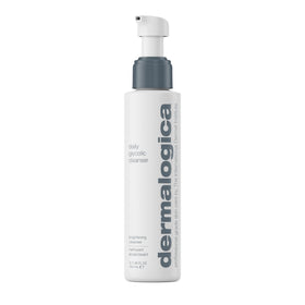 Dermalogica front bottle view showing product and brightening benefit