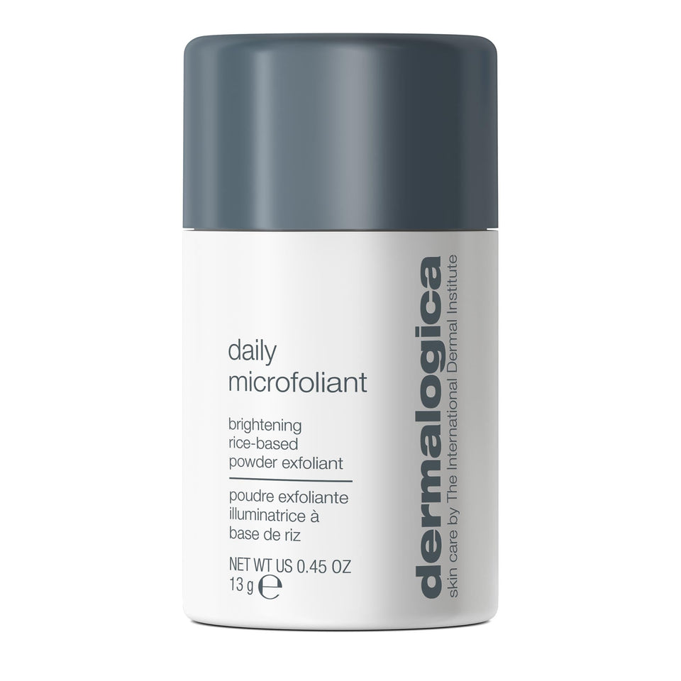Dermalogica jar front view showing branding and size for quick identification