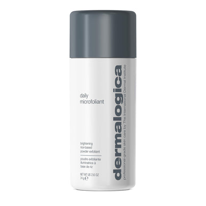 Dermalogica front packaging showing clean clinical design and instant recognition