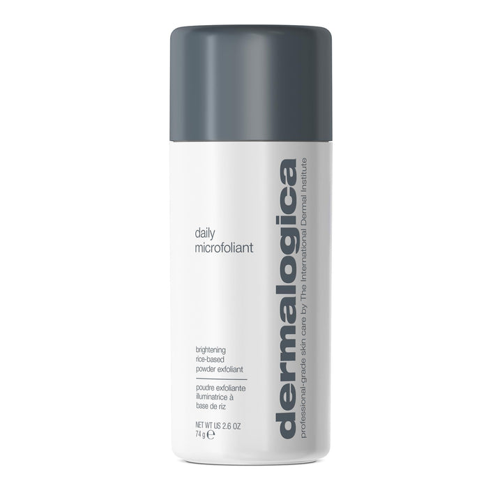 Dermalogica front packaging showing clean clinical design and instant recognition