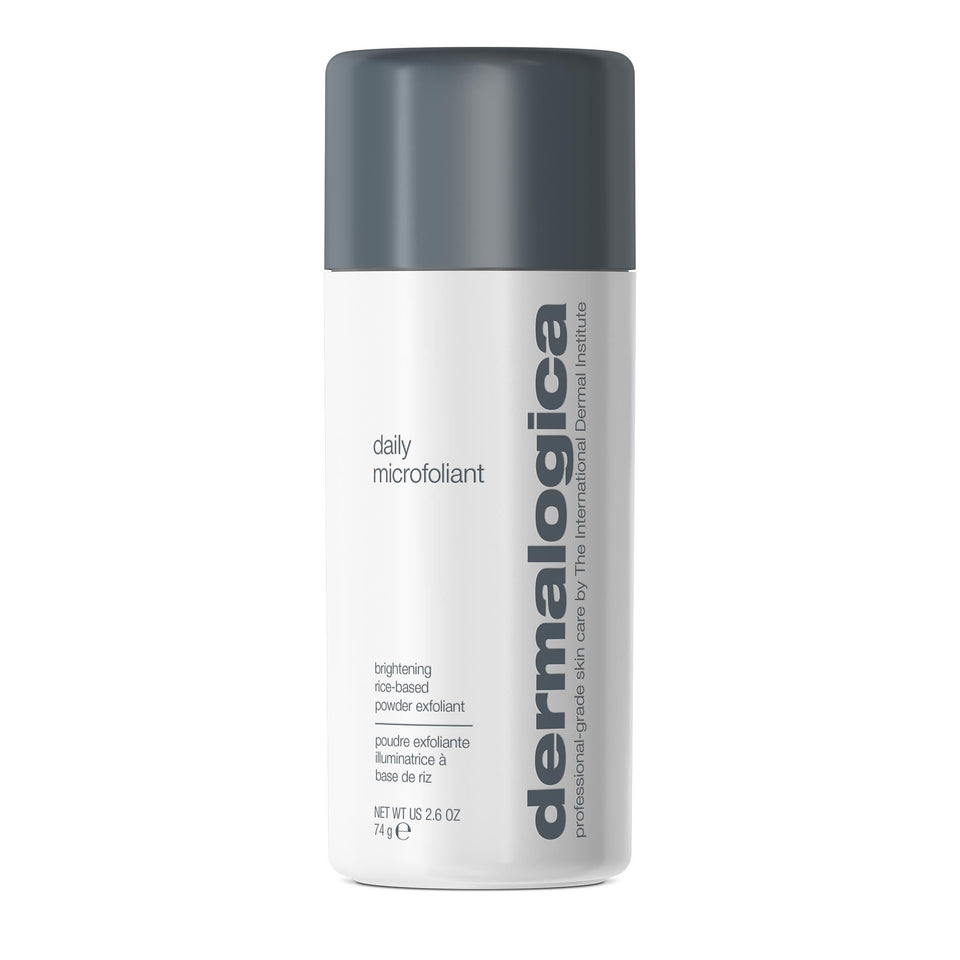 Dermalogica front packaging showing clean clinical design and instant recognition