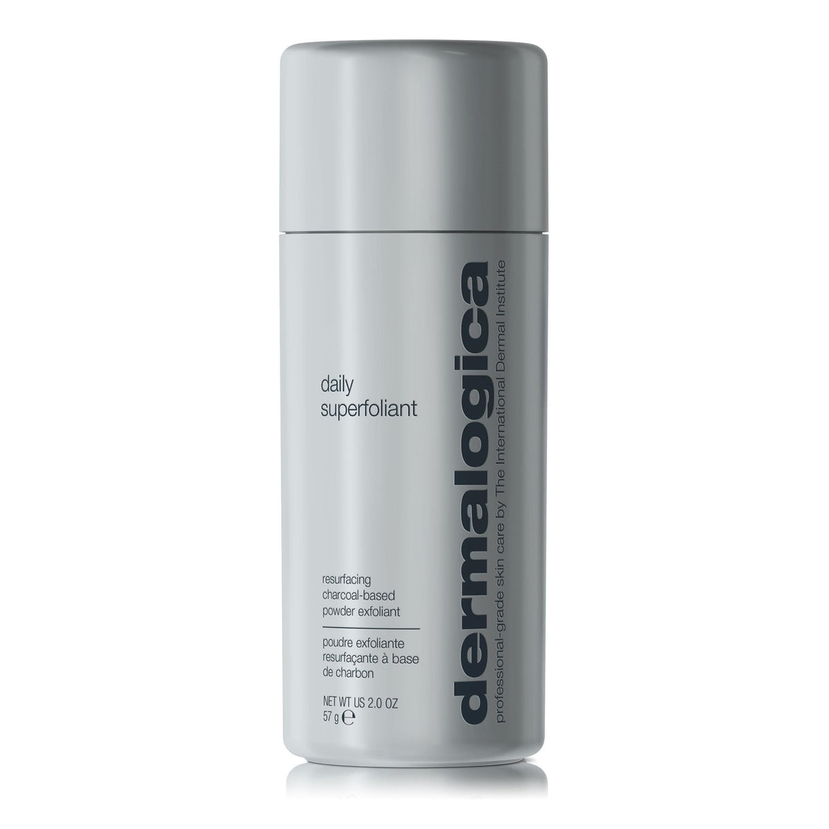 Dermalogica jar front view showing product label and compact 2 oz size benefit