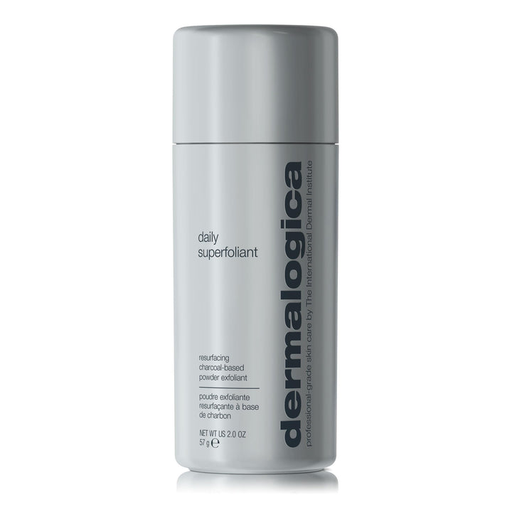 Dermalogica jar front view showing product label and compact 2 oz size benefit