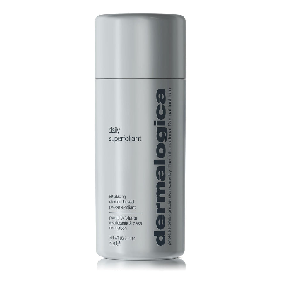Dermalogica jar front view showing product label and compact 2 oz size benefit