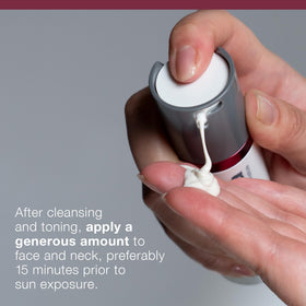 Dermalogica beside makeup brush to illustrate layering under foundation benefit