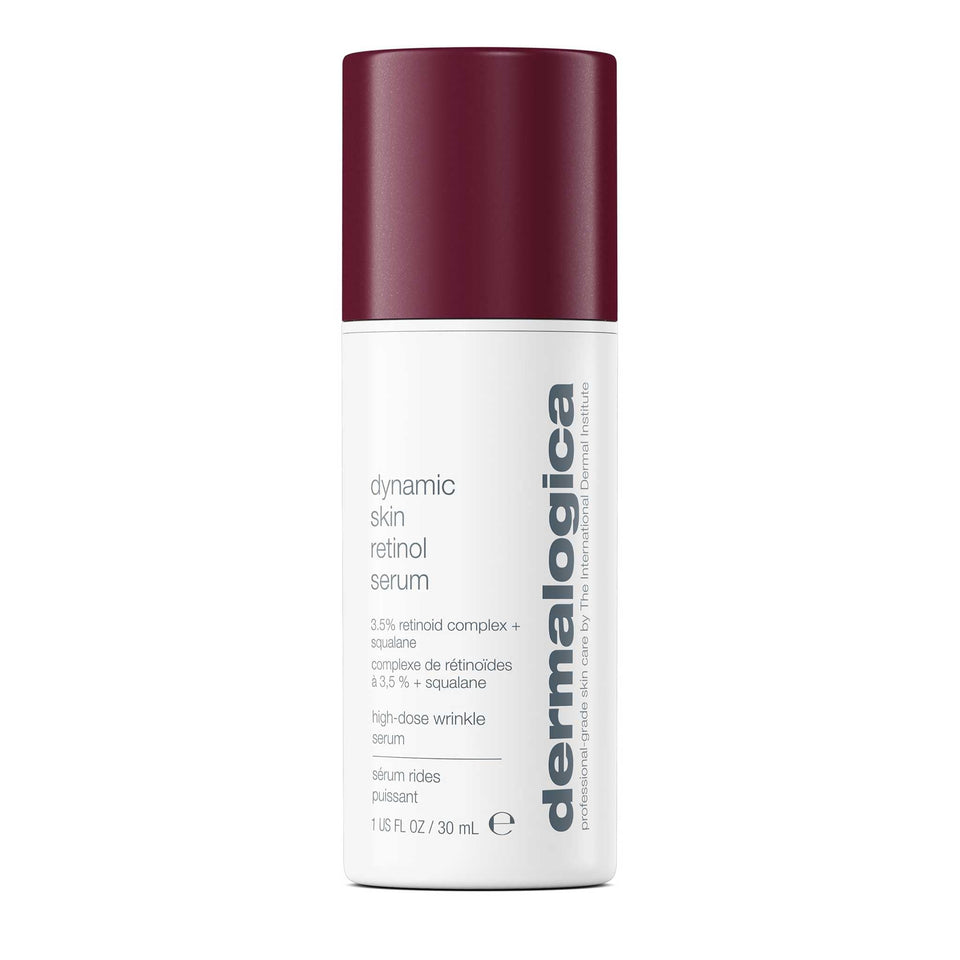 Dermalogica front packaging showing bottle and branding, indicates professional quality
