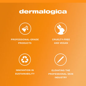 Dermalogica serum on vanity within bathroom routine showing easy integration