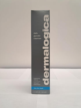 Dermalogica cleanser staged in a bathroom routine to show daily use benefit