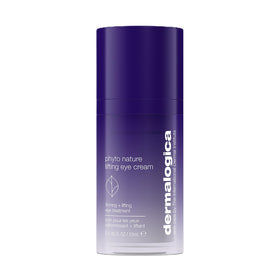 Dermalogica front packaging showing Phyto Nature Lifting Eye Cream benefits