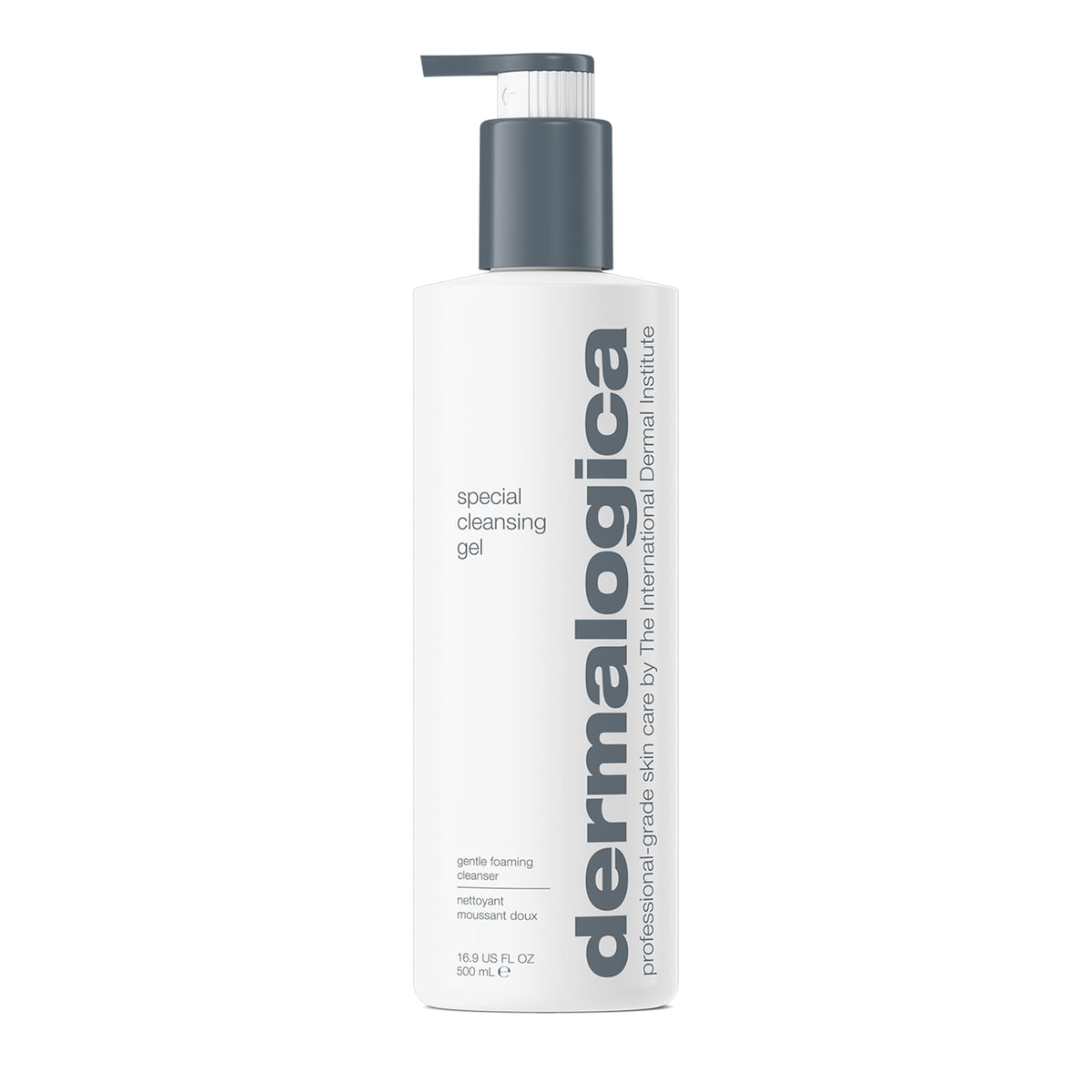 Dermalogica front packaging showing full bottle and clear branding for easy identification and trust