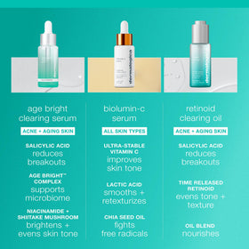 Dermalogica key botanicals flatlay highlights natural actives for brighter skin
