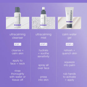 Dermalogica ingredient detail with chamomile and cucumber, calming botanical benefit