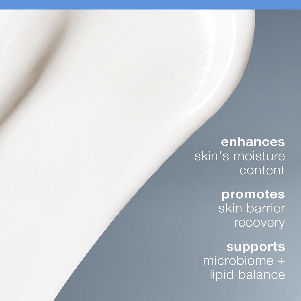 Dermalogica cream texture close-up highlighting rich hydration and smooth application
