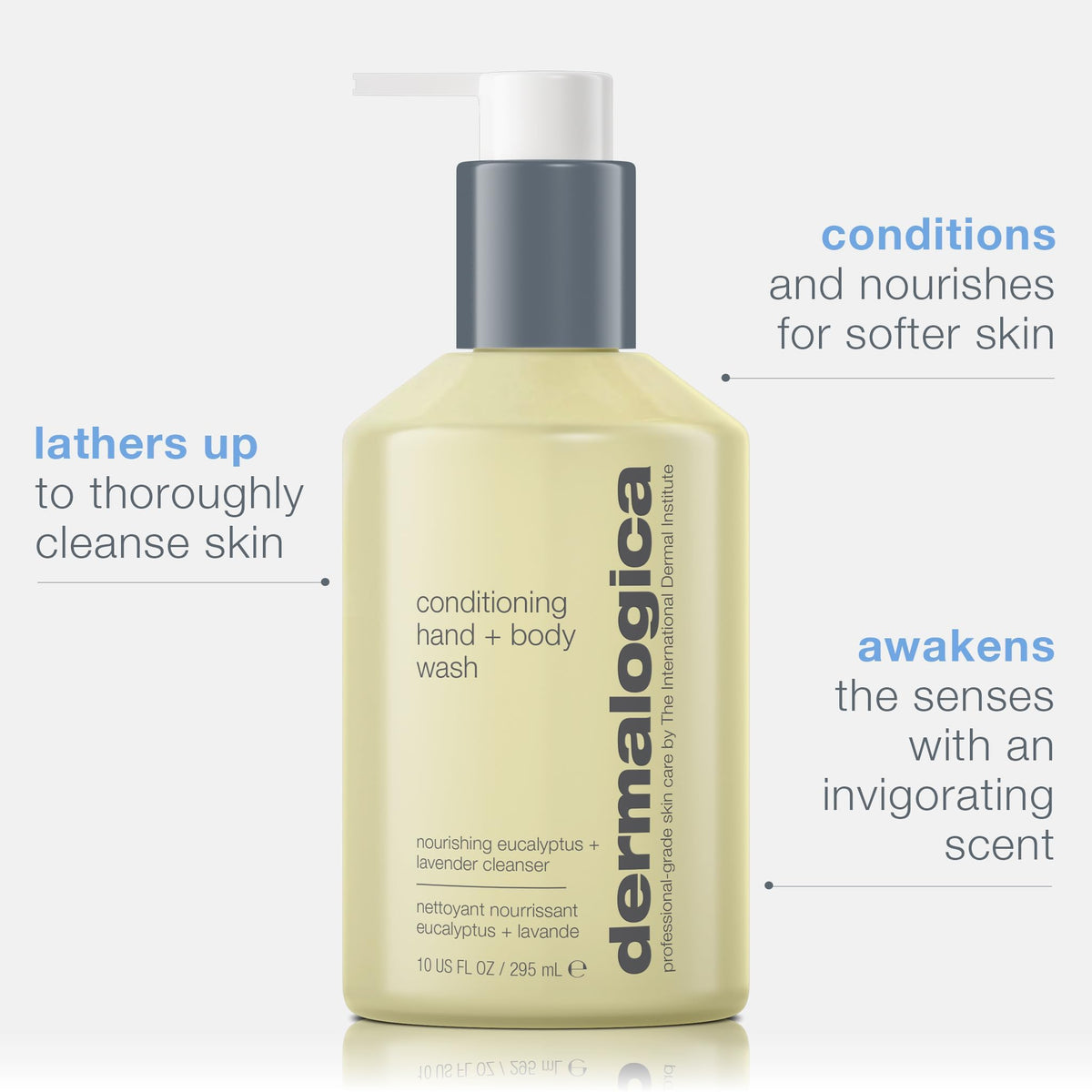 Dermalogica label detail showing ingredient list for informed ingredient choices