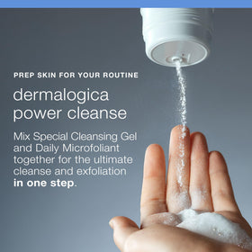 Dermalogica lavender and balm mint visual showing calming botanicals for soothing benefit