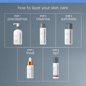 Dermalogica refill used during morning wash routine for refreshed skin