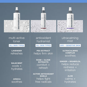 Dermalogica product label close-up highlighting usage instructions and clarity