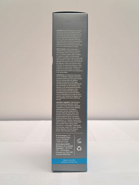 Dermalogica label detail close-up for ingredient transparency and trust