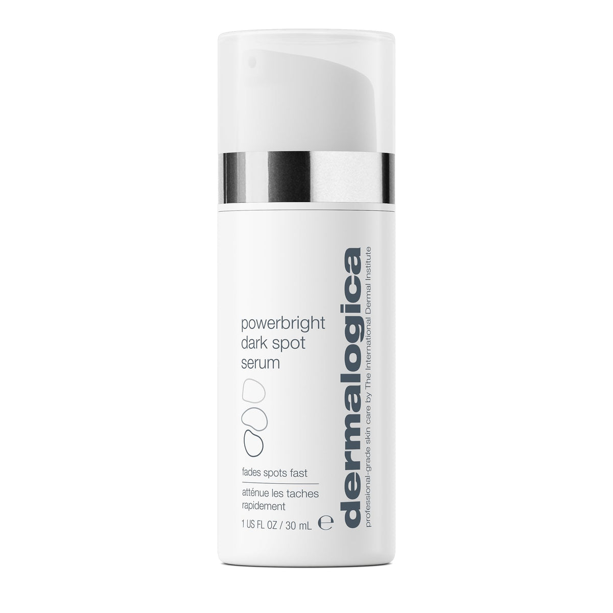 Dermalogica product front packaging showing bottle and box, clarifies identity