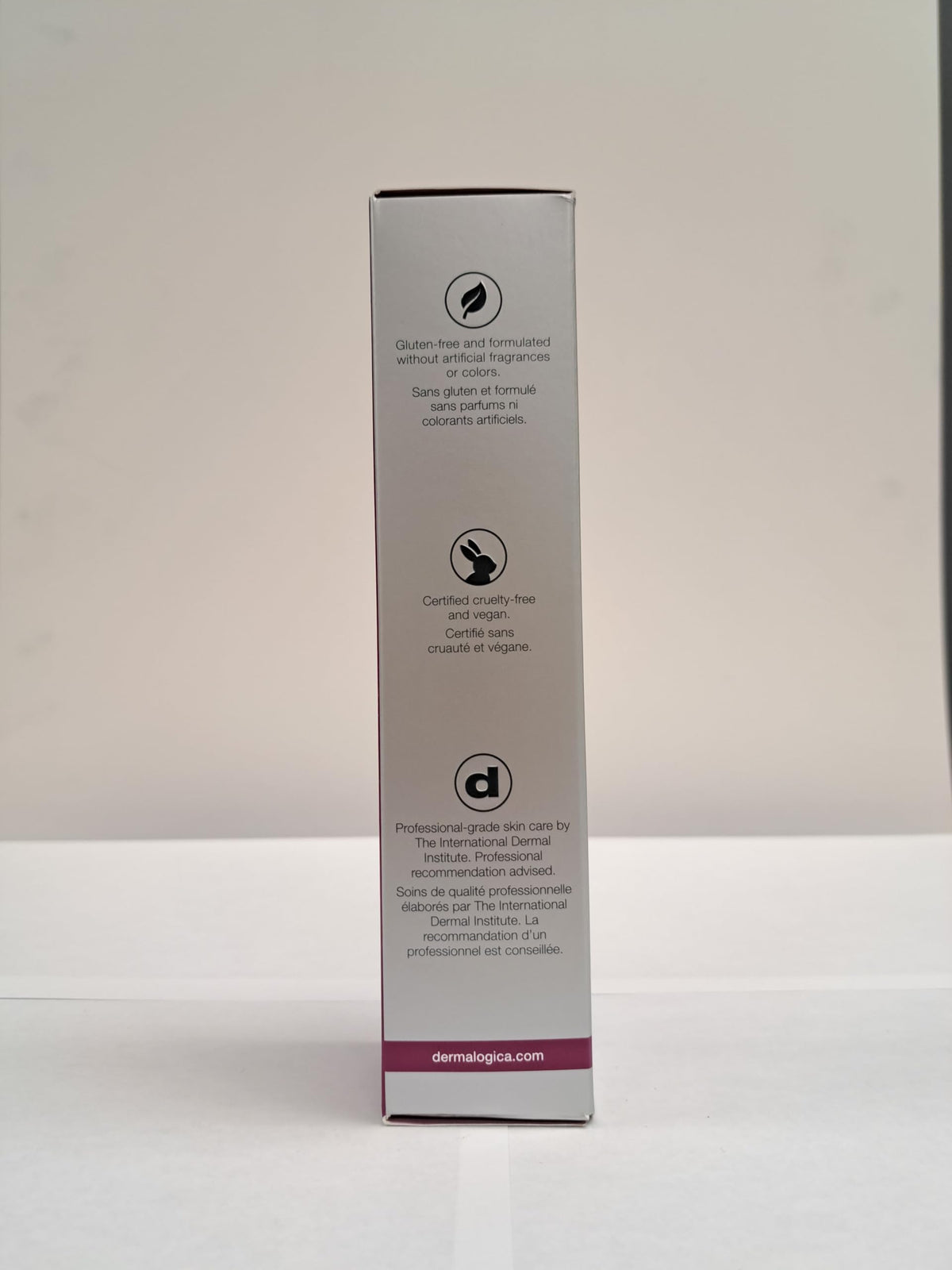 Dermalogica 5.1 fl oz bottle shown for size comparison