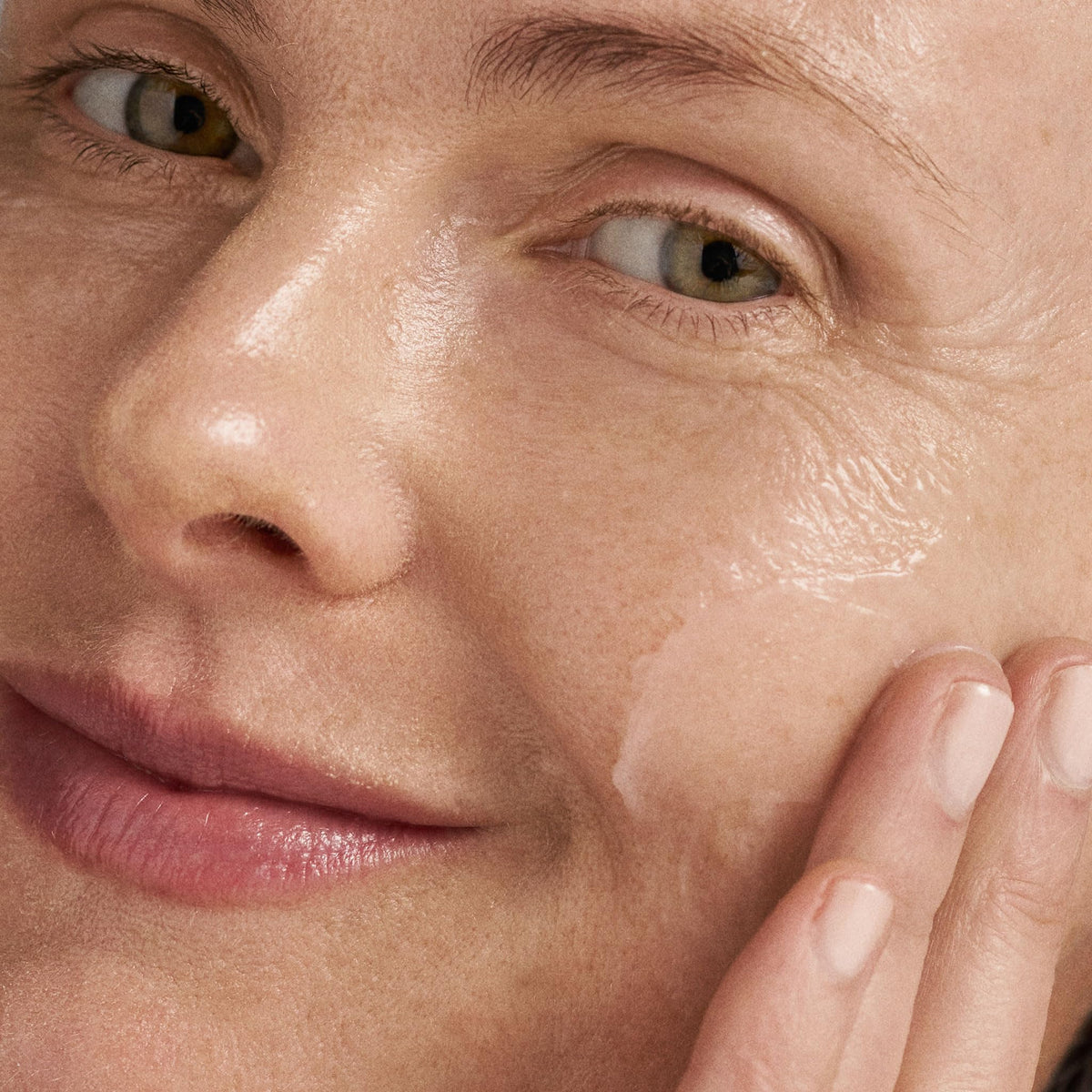 Dermalogica products held in hand to show scale, travel-friendly benefit