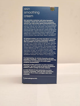 Dermalogica before and after skin texture comparison showing visible smoothing