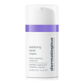 Dermalogica front jar showing product and calming benefit