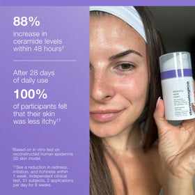 Dermalogica ceramide-building complex visual highlighting barrier-strengthening benefit