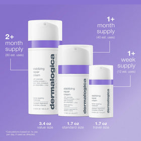Dermalogica on bathroom shelf in lifestyle setting showing everyday routine use