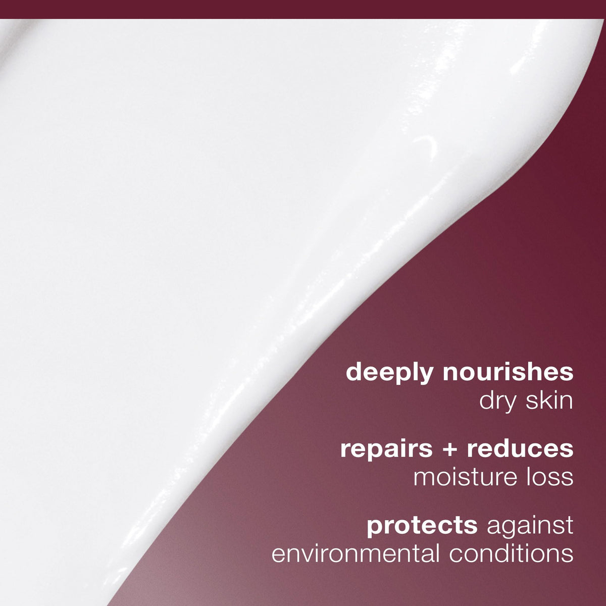 Dermalogica cream texture close-up demonstrating rich, nourishing consistency