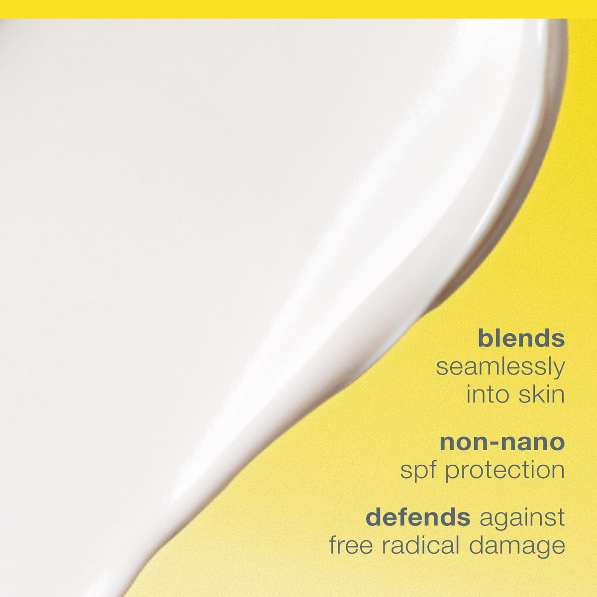 Dermalogica texture close-up illustrating weightless cream and smooth finish