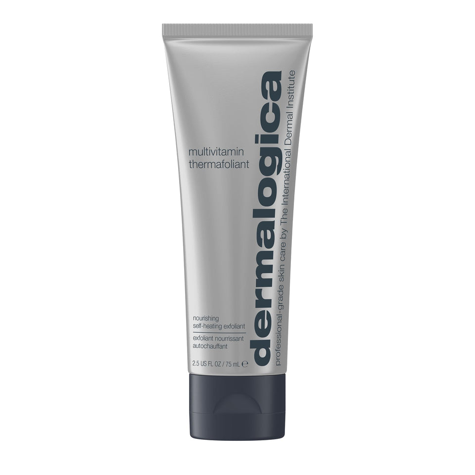 Dermalogica front packaging shows product and clear labeling benefit of recognizable quality