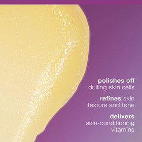 Dermalogica close-up texture reveals exfoliant beads and warming gel for smooth finish