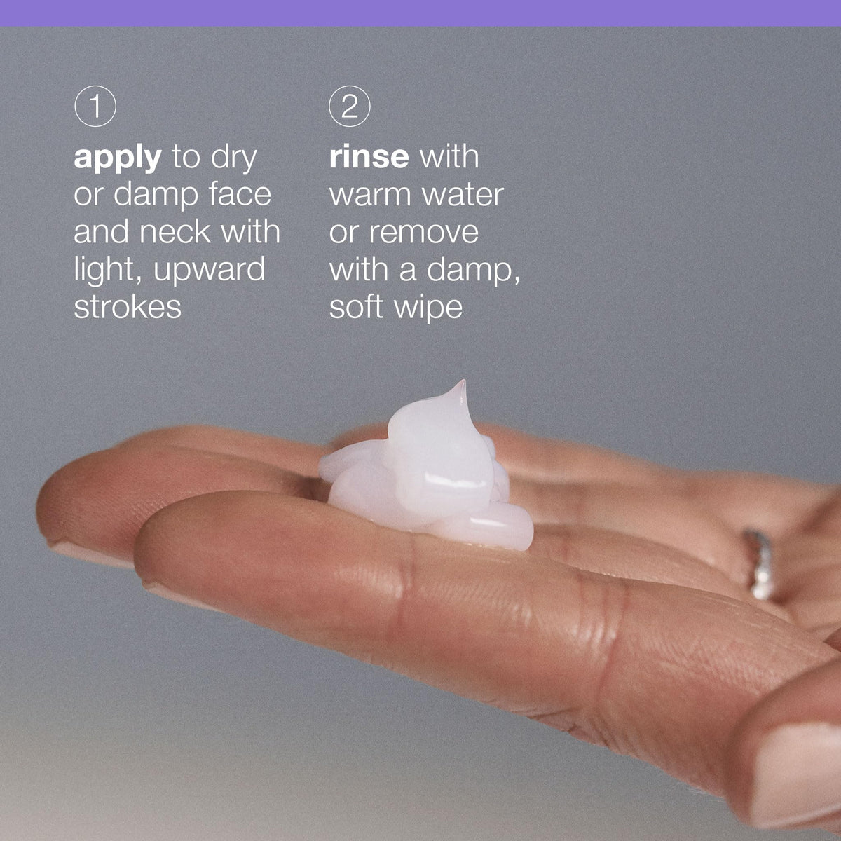 Dermalogica ingredients label highlighting calming extracts and pH balance