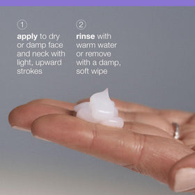 Dermalogica ingredients label highlighting calming extracts and pH balance