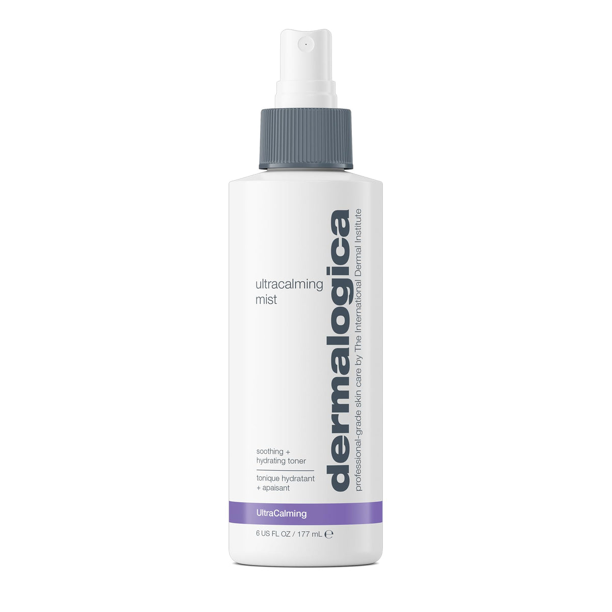 Dermalogica front packaging showing calming facial mist for quick relief
