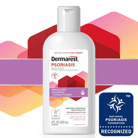 Dermarest applied to scalp showing targeted treatment and controlled flake removal