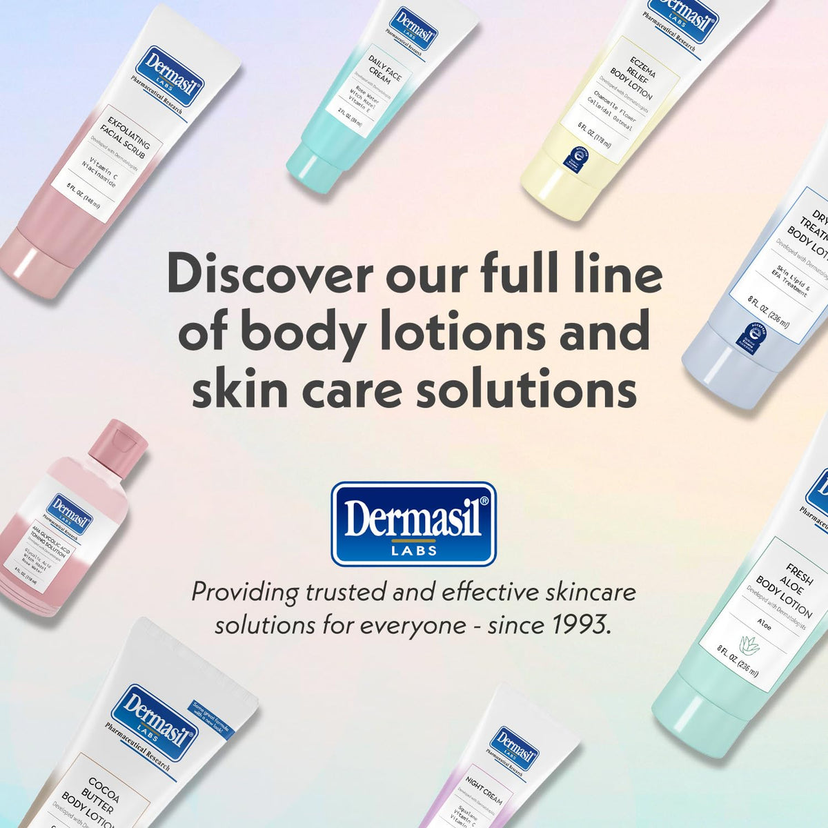 Dermasil in bathroom lifestyle setting offering consistent daily care