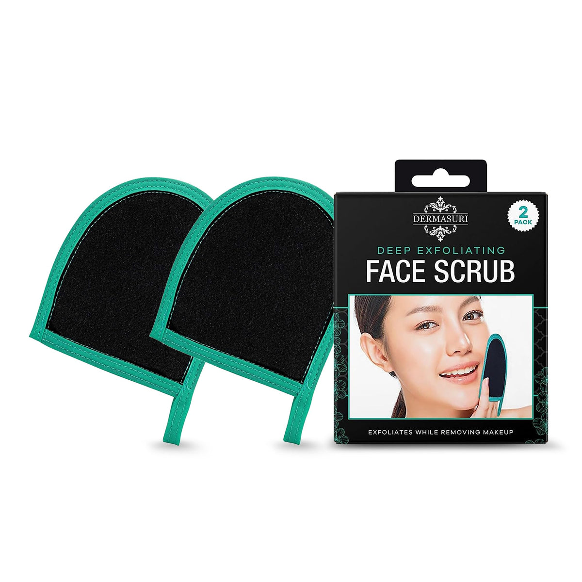 Dermasuri front packaging showing product and benefits