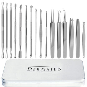 DERMATED front packaging showing kit and brand, conveys professional readiness