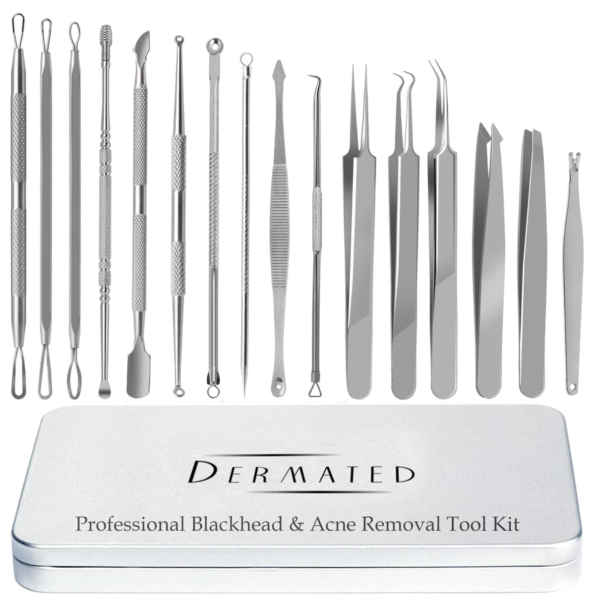 DERMATED tools beside a ruler to show scale and portability for planning